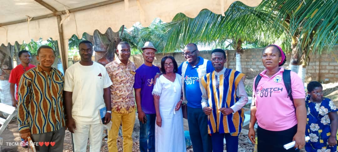 Ghanaian community leaders planning together